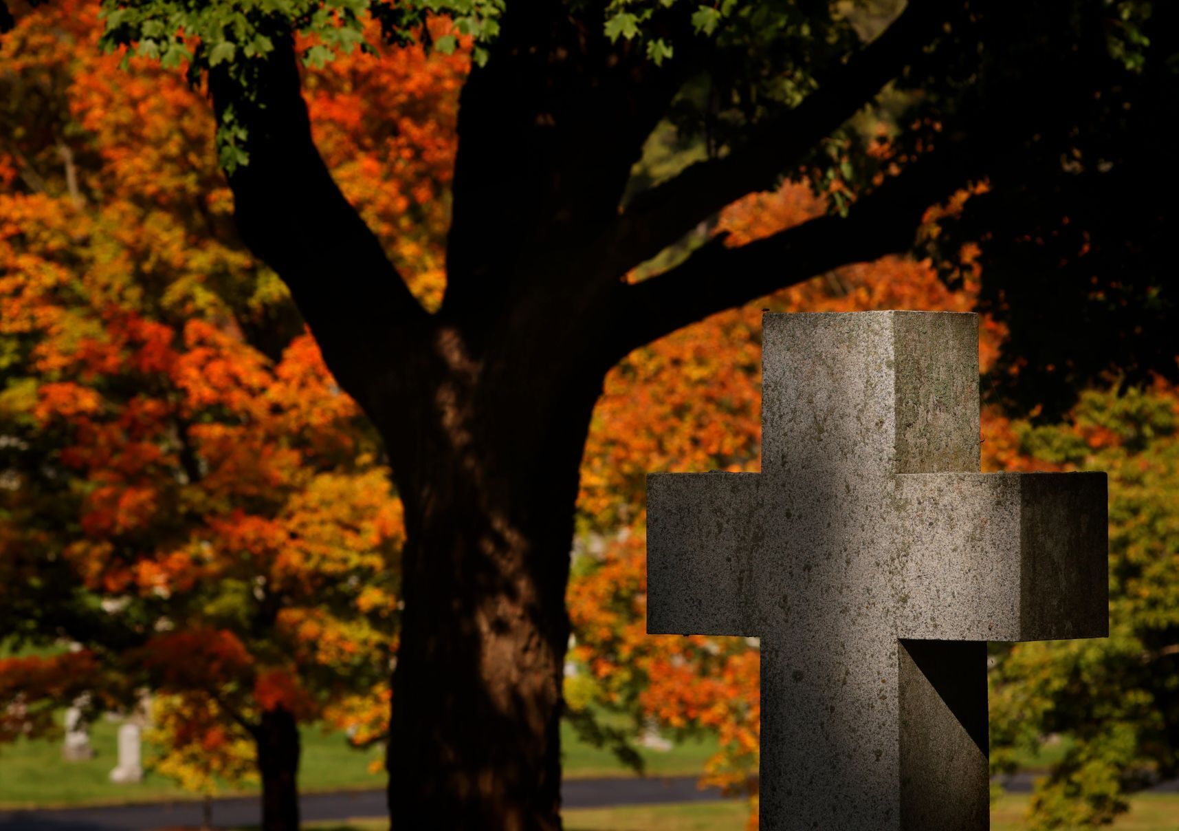 Autumn colors over Calvary